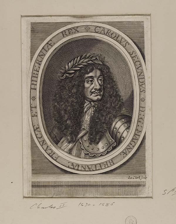 (336) Blaikie.SNPG.23.2 - Charles II (1630-1685) King of Scots 1649-1685, King of England and Ireland, 1660-1685