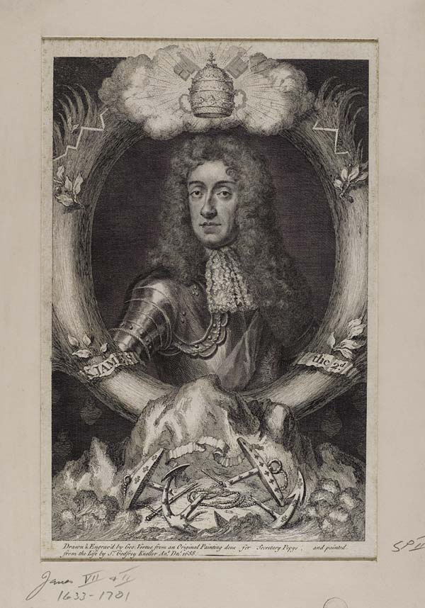 (340) Blaikie.SNPG.23.6 - James VII and II (1633-1701) Reigned 1685- 1688