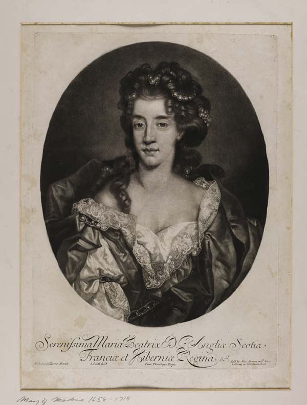 (342) Blaikie.SNPG.23.8 - Mary of Modena (1658-1718) Consort of James VII and II