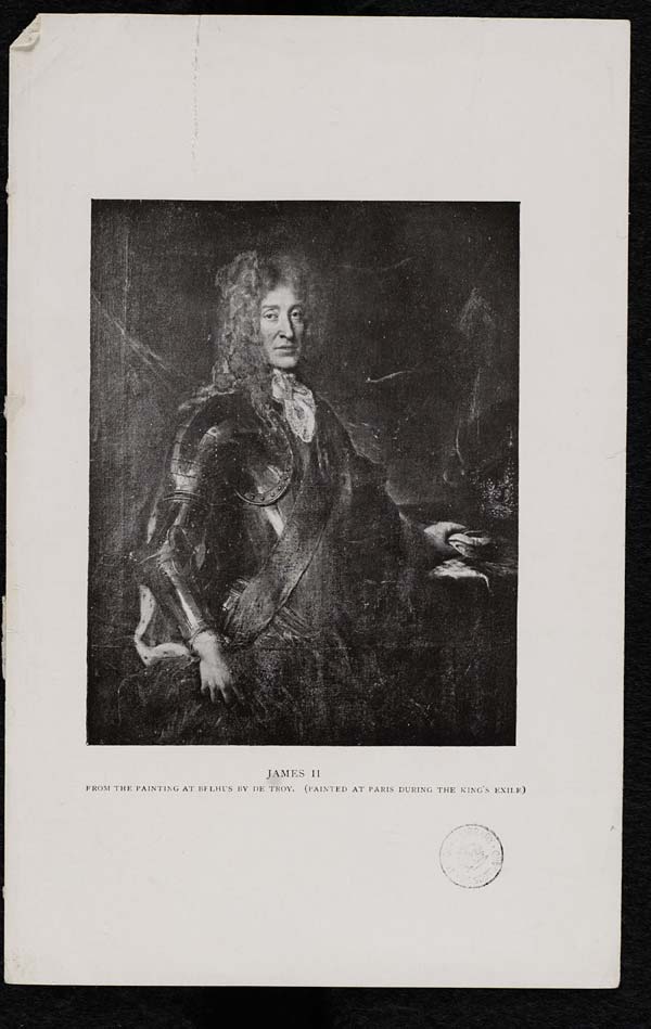(358) Blaikie.SNPG.24.11 - Photographic reproduction of James VII/II from the painting by De Troy