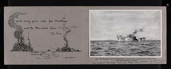 (458) Blaikie.SNPG.24.21 - Christmas card for 1918