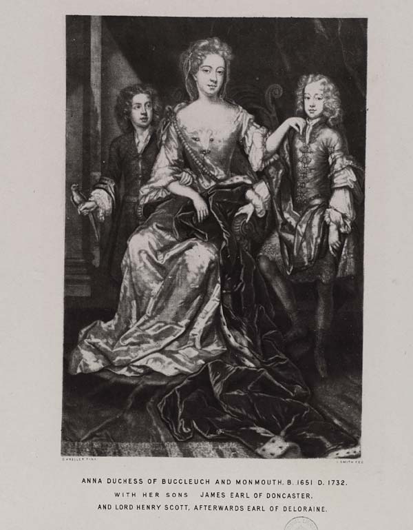 (464) Blaikie.SNPG.24.27 - Anna, Duchess of Buccleuch and sons