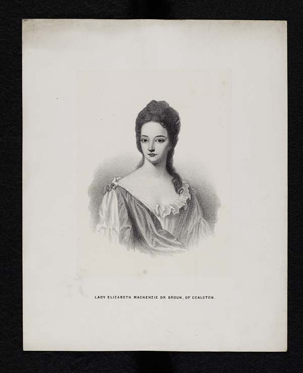 (471) Blaikie.SNPG.24.33 - Lady Elizabeth Mackenzie of Broun, of Coalston