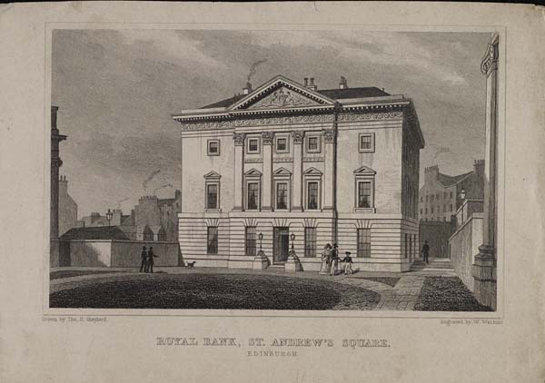 (398) Blaikie.SNPG.24.148 - Royal Bank, St. Andrew's Sq., Edinburgh.