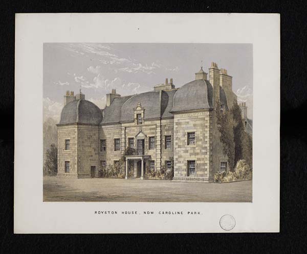 (436) Blaikie.SNPG.24.183 - Royston House, now Caroline Park