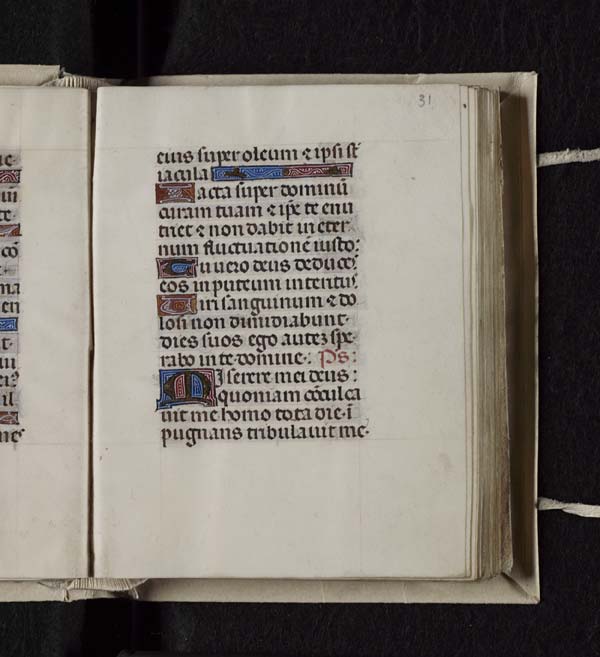 (67) folio 31 recto - Ps.54, Exaudi deus/Ps.55, Miserere mei deus quoniam conculcavit