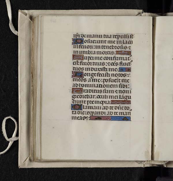 (86) folio 40 verso - Ps. 85, Inclina domine