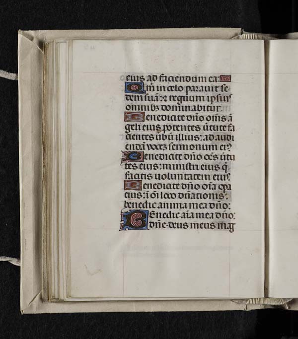 (96) folio 45 verso - Ps. 102, Benedic anima mea