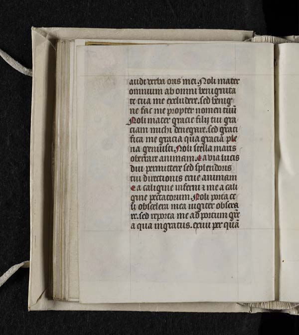 (140) folio 67 verso - Prayer to Mary, Ad sanctitatis tuae pedes