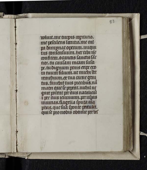(173) folio 83 recto - Oracio beate marie virginis: O sancta virgo