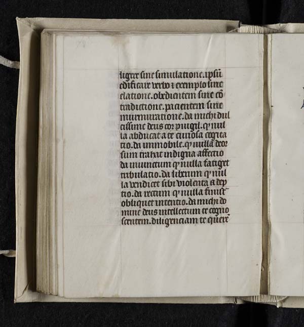 (182) folio 87 verso - Oracio beati thome de aquino