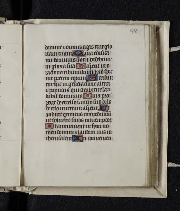 (203) folio 98 recto - Penitential Psalms