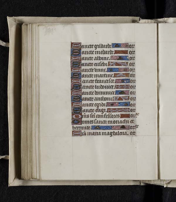 (214) folio 103 verso - Litany of the Saints