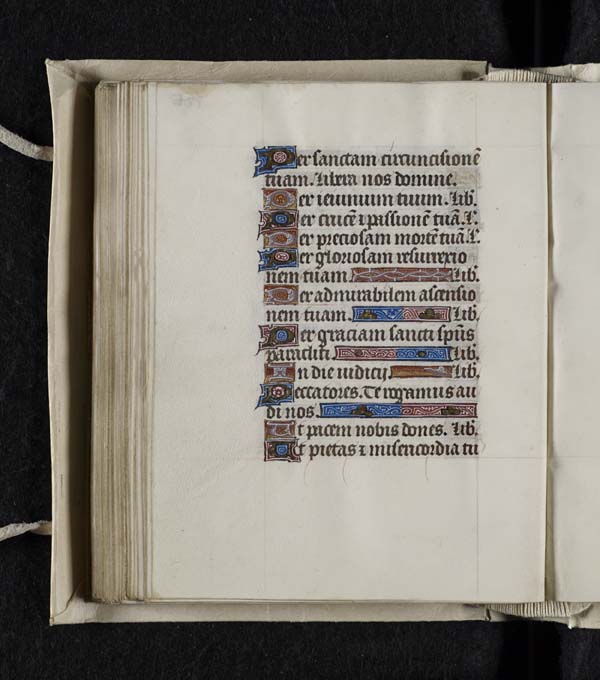 (218) folio 105 verso - Litany of the Saints