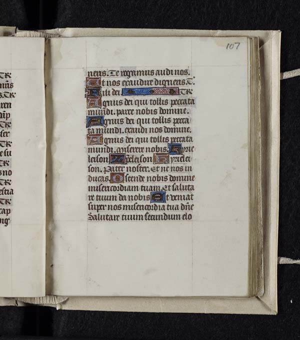 (221) folio 107 recto - Litany of the Saints