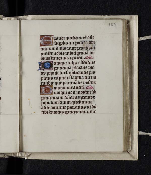 (225) folio 109 recto - Litany of the Saints