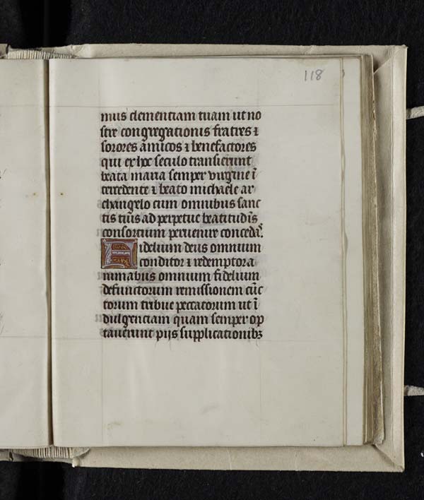 (243) folio 118 recto - Incipiunt vigile mortuorum