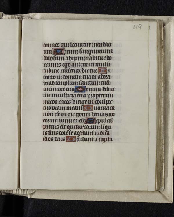 (245) folio 119 recto - Matins of the Dead