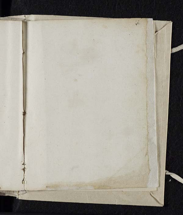(325) folio vi recto - Blank page