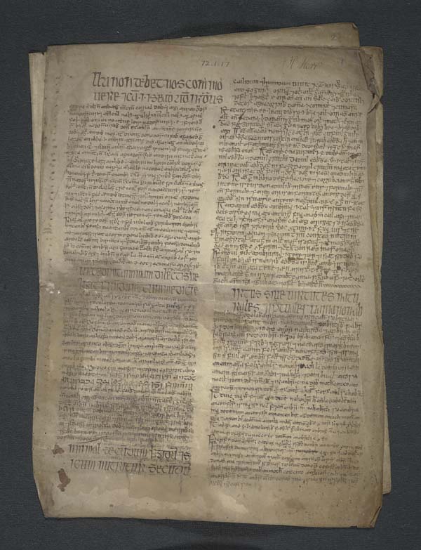 (1) folio 1 recto - 
