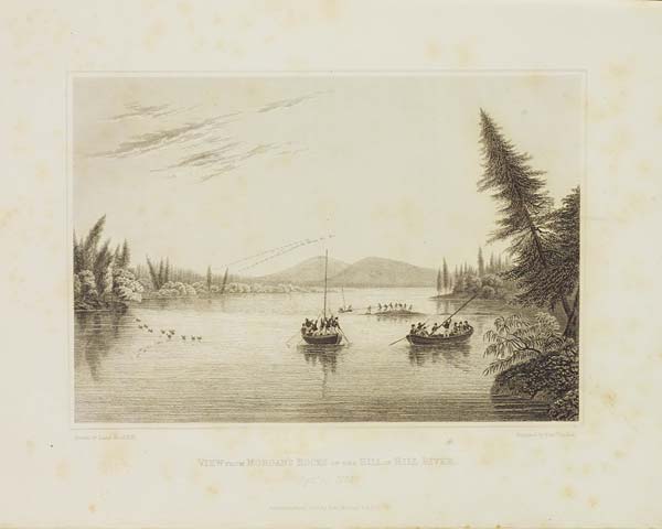 Illustrations from Sir John Franklin's 'Narrative of a Journey to the Shores of the Polar Sea', 1823 - MS.42236