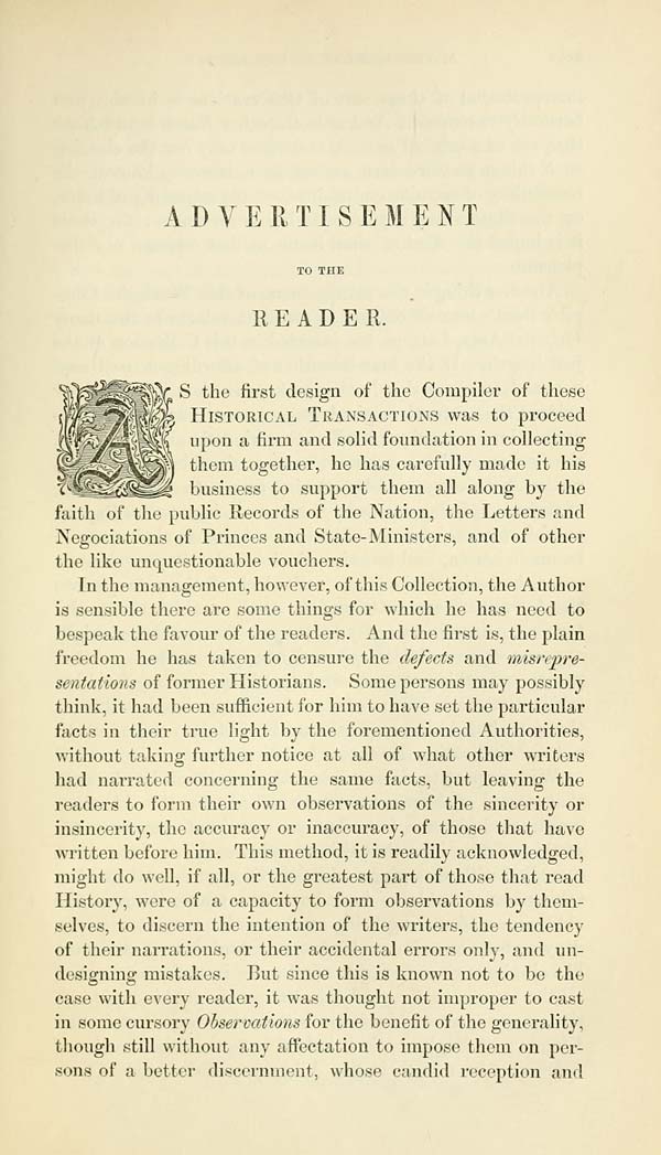 (101) Page xciii - Advertisement to the Reader