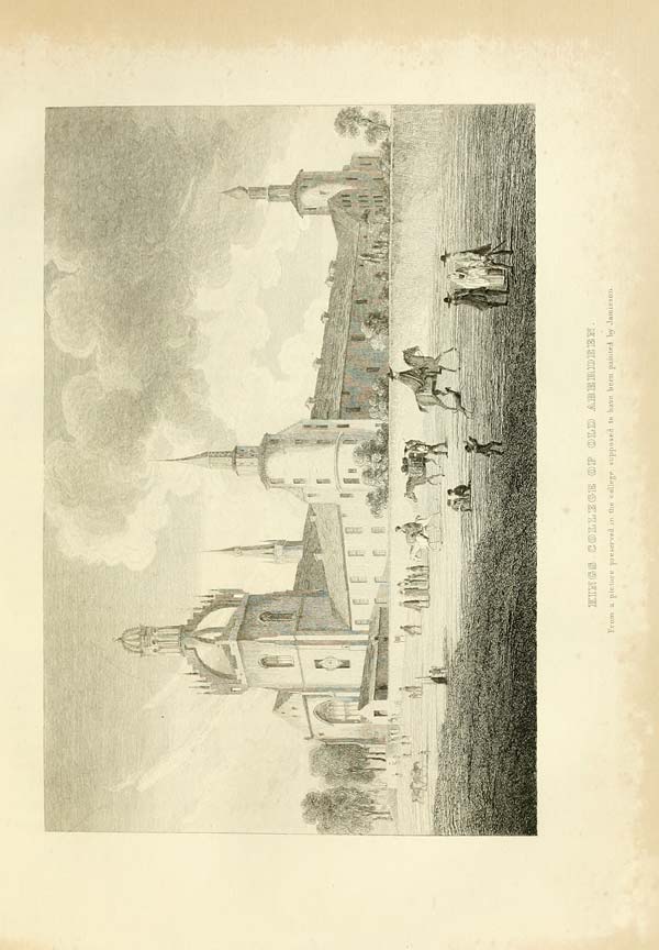 (179) Illustrated plate - King's College of Old Aberdeen