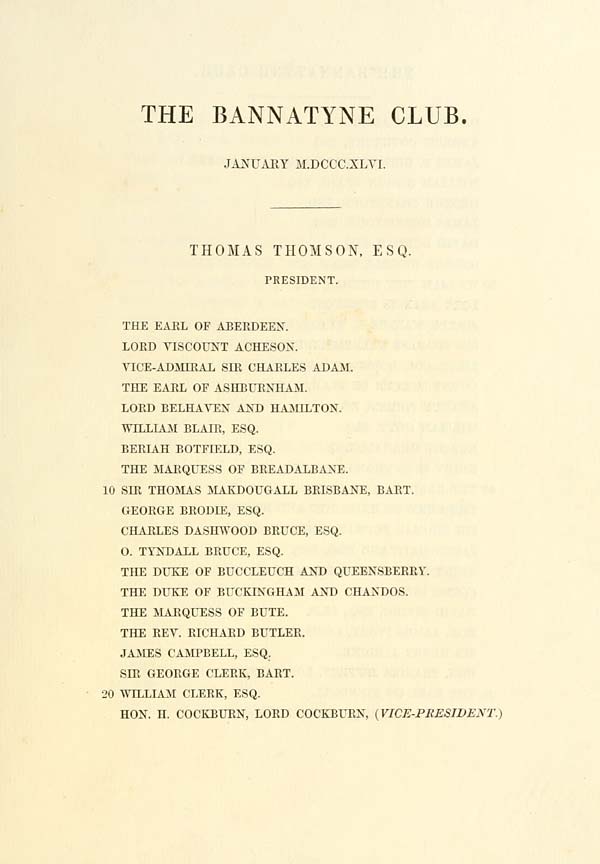 (11) List of members Bannatyne Club > Liber S. Marie de Calchou