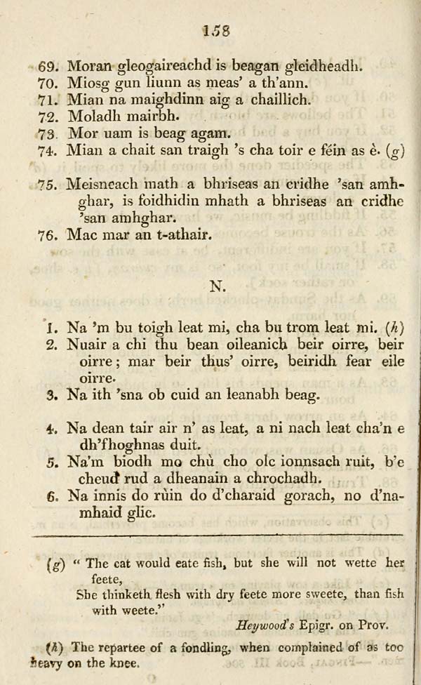 178 Blair Collection Mackintosh S Collection Of Gaelic Proverbs And Familar Phrases Early Gaelic Book Collections National Library Of Scotland