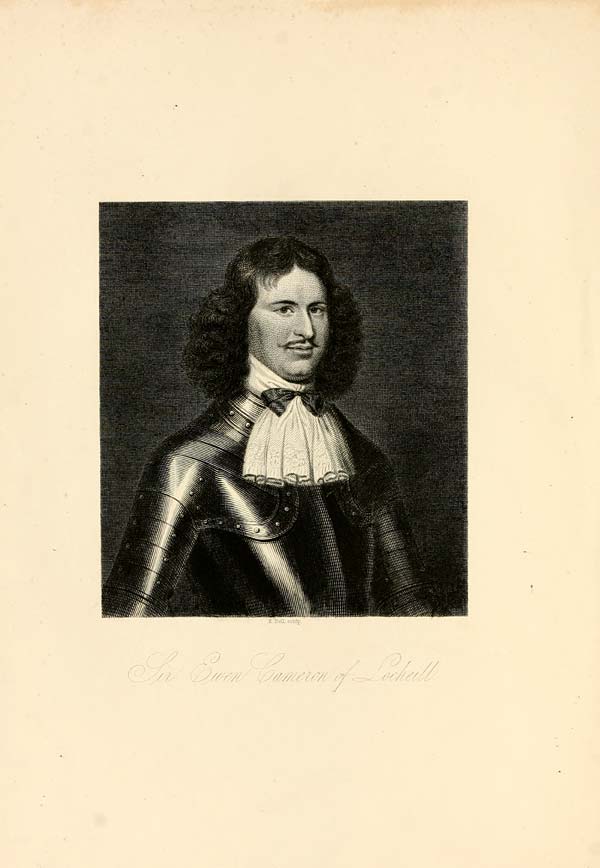 (10) Frontispiece portrait - Sir Ewan Cameron, of Lochiel