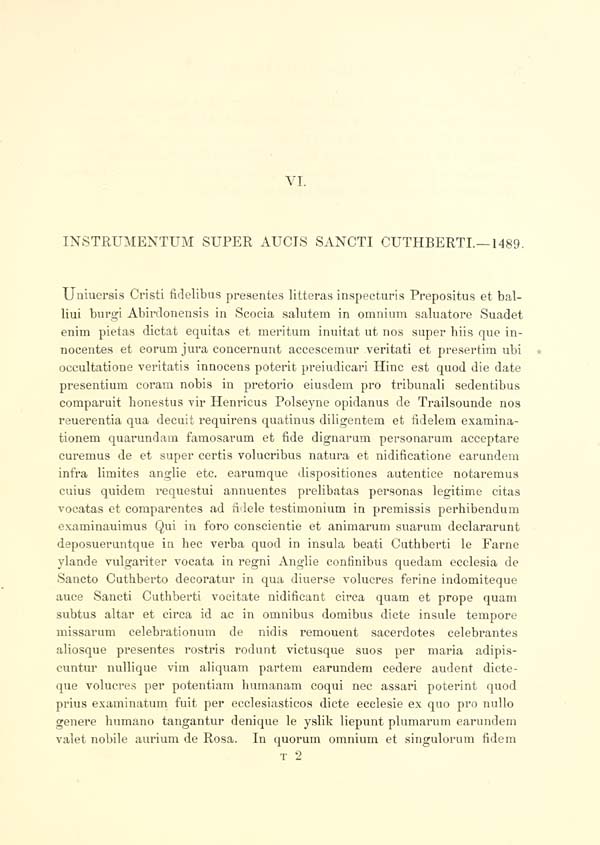 (431) Page 329 - Instrumentum Super Aucis Sancti Cuthberti -- 1489