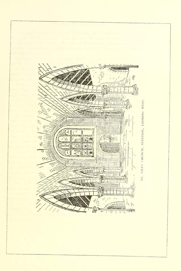 (35) Illustrated plate - St. Giles Church