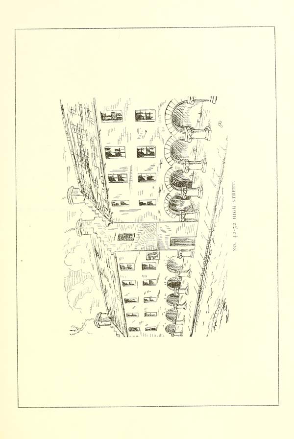 (435) Illustrated plate - No. 44-52 High Street