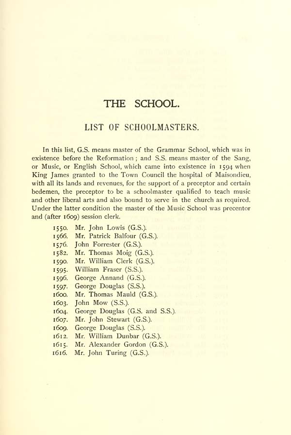 (495) Page 447 - List of schoolmasters