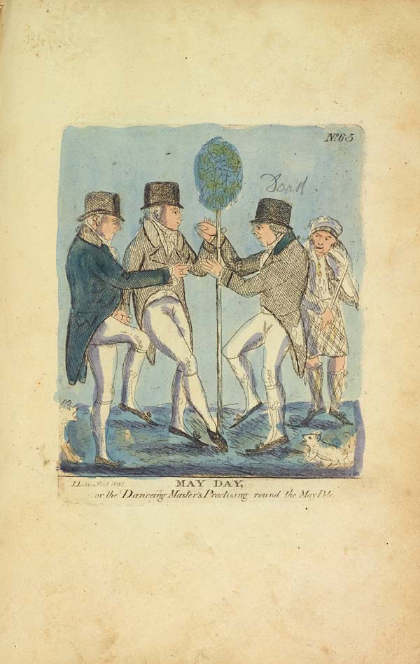 (65) No. 65 - May Day, or the dancing master's practising round the May pole