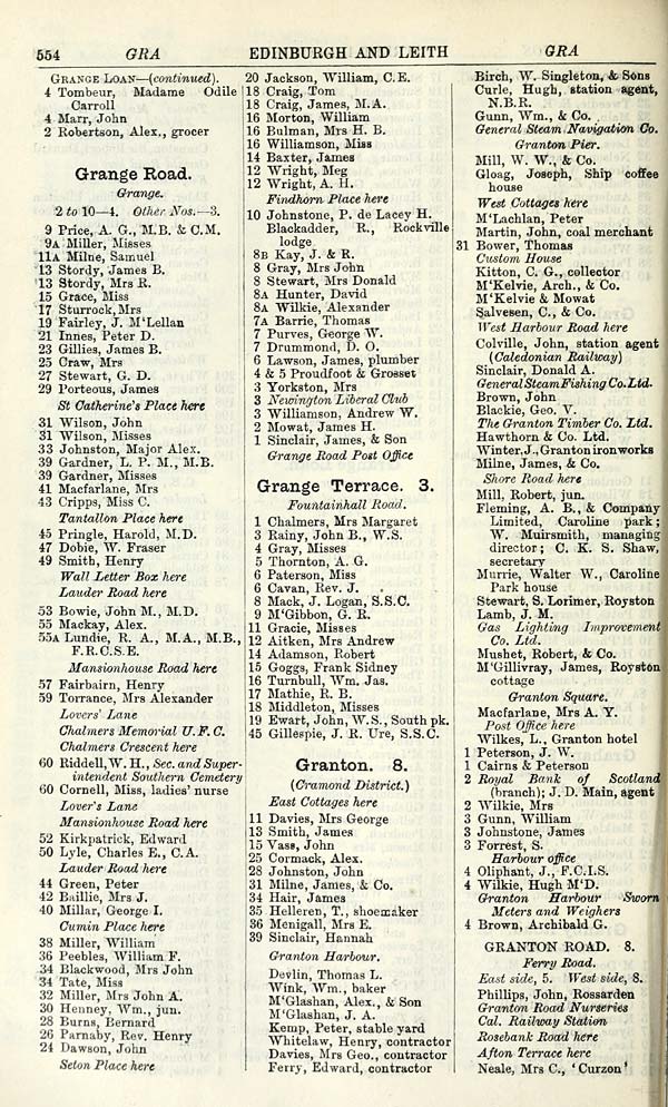 (602) - Towns > Edinburgh > 1846-1975 - Post Office Edinburgh And Leith 