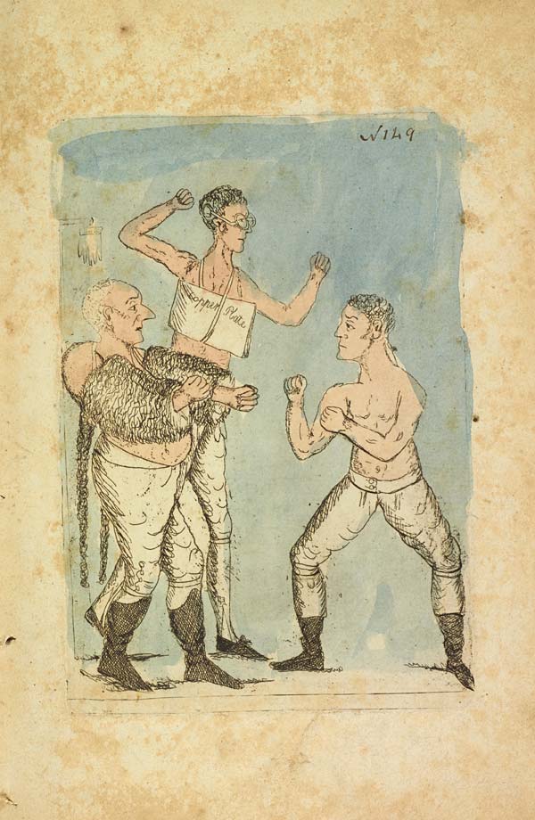 (152) No. 149 - Three men fighting