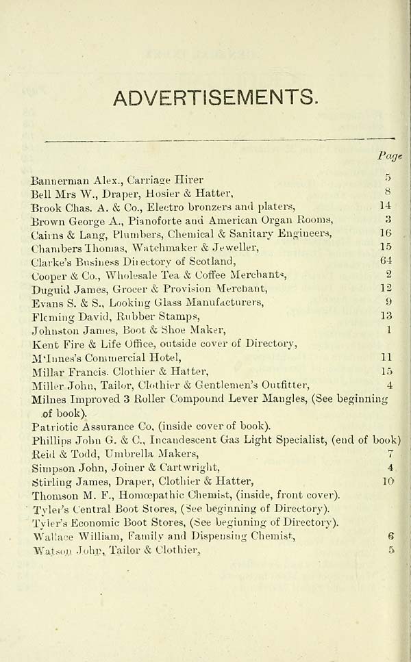 (10) Towns > Barrhead (and Neilston) > 1896 Clarke's Barrhead and