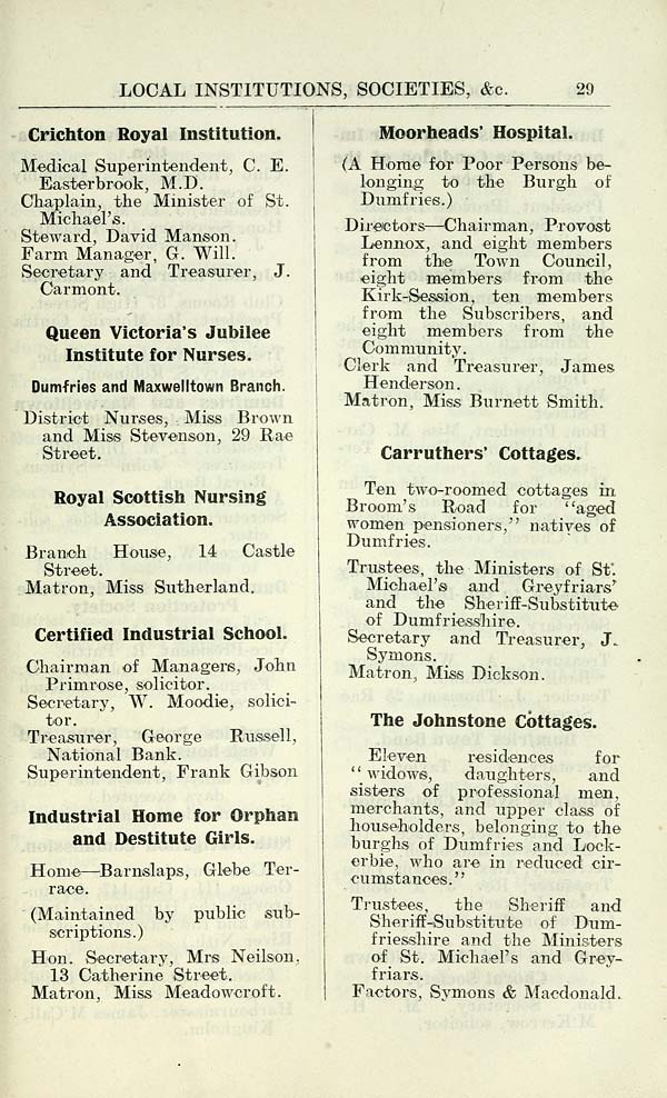 (53) Towns > Dumfries > 191112 Dumfries and district post office