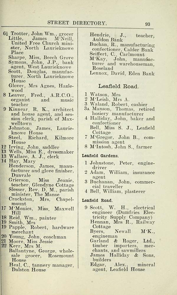 (123) Towns > Dumfries > 191112 Dumfries and district post office