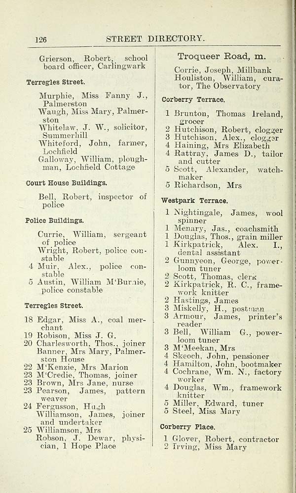 (156) Towns > Dumfries > 191112 Dumfries and district post office