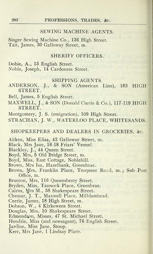 (328) Towns > Dumfries > 191112 Dumfries and district post office