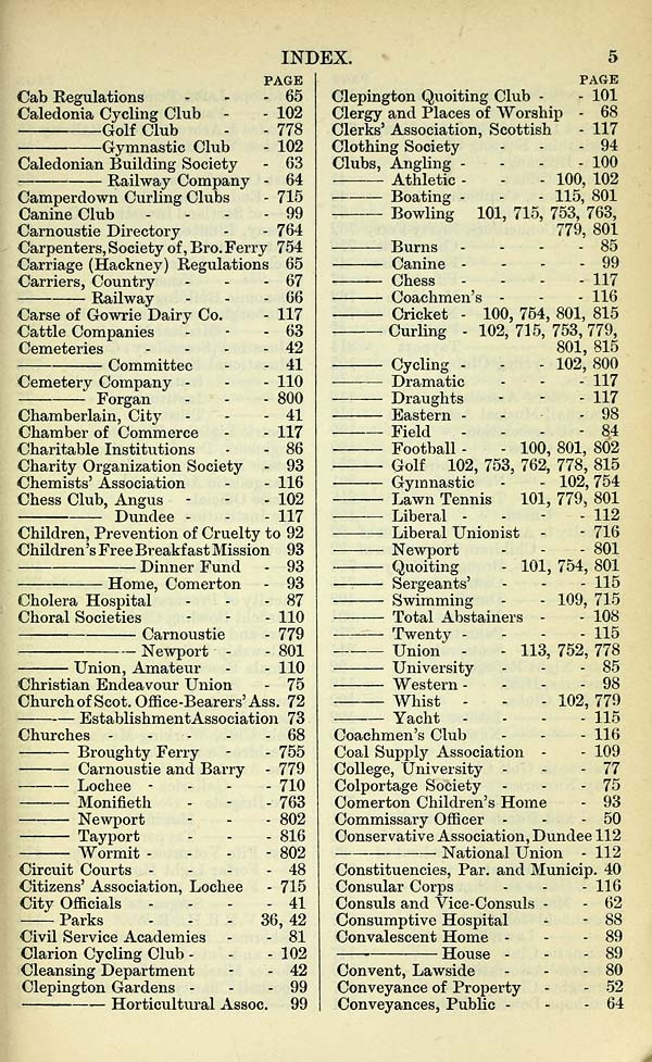 (27) - Towns > Dundee > 1809-1912 - Dundee Directory > 1900-1901 ...