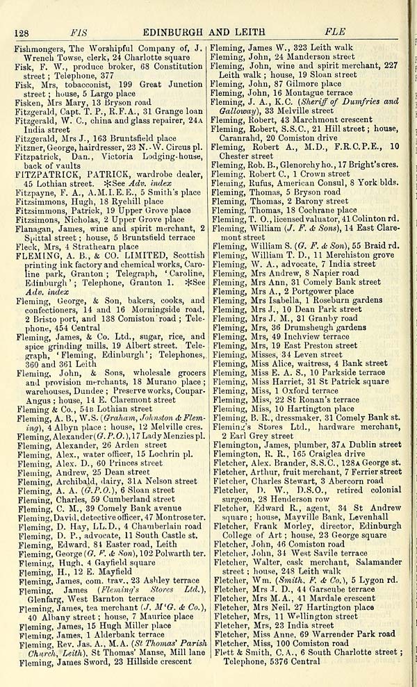 (172) Towns > Edinburgh > 18461975 Post Office Edinburgh and Leith