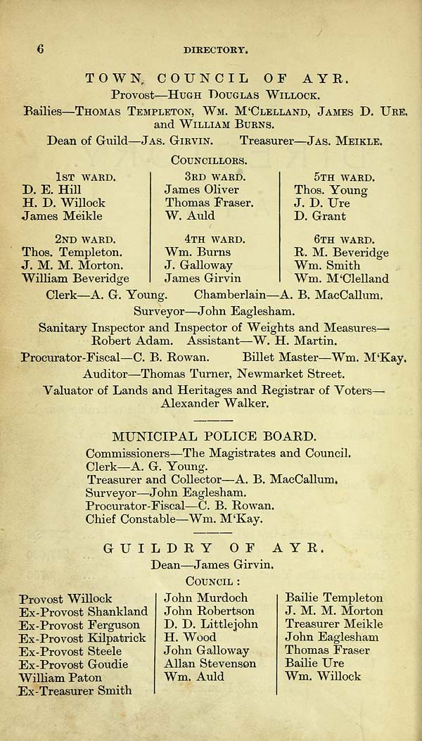 (12) Towns > Ayr > 18941912 Ayr Post Office General and Trades