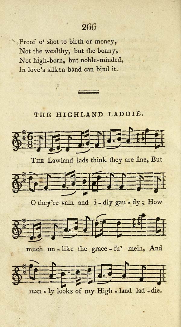 (282) Page 266 - Highland laddie