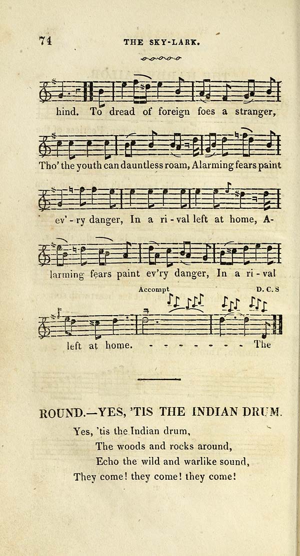 (92) Page 74 - Yes, 'tis the Indian drum