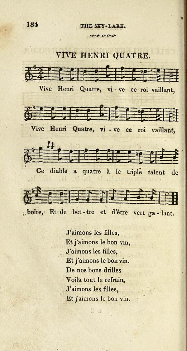 (202) Page 184 - Vive Henri Quatre