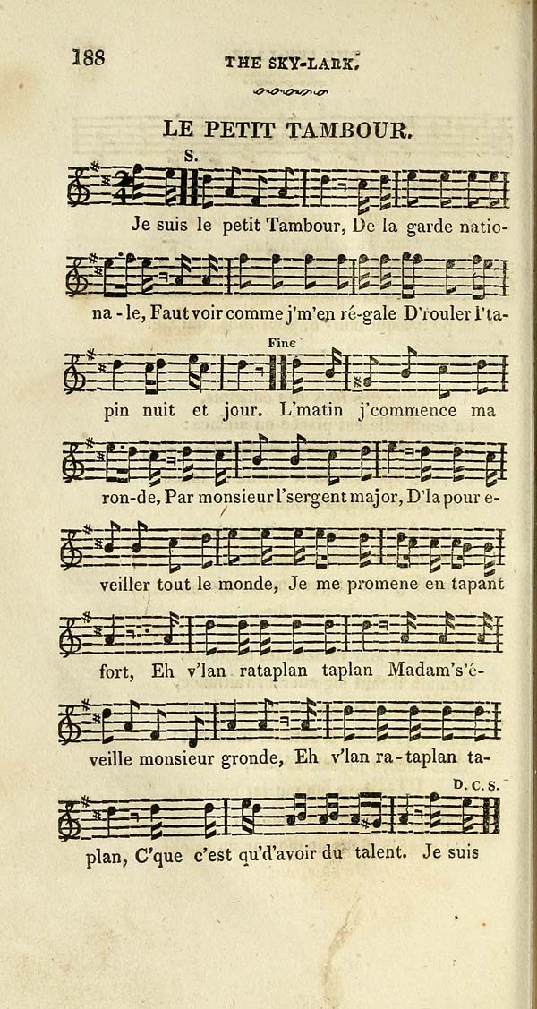 (206) Page 188 - Petit tambour