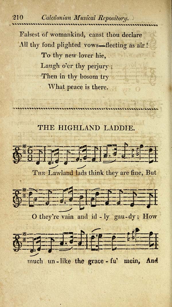 (214) Page 210 - Highland laddie